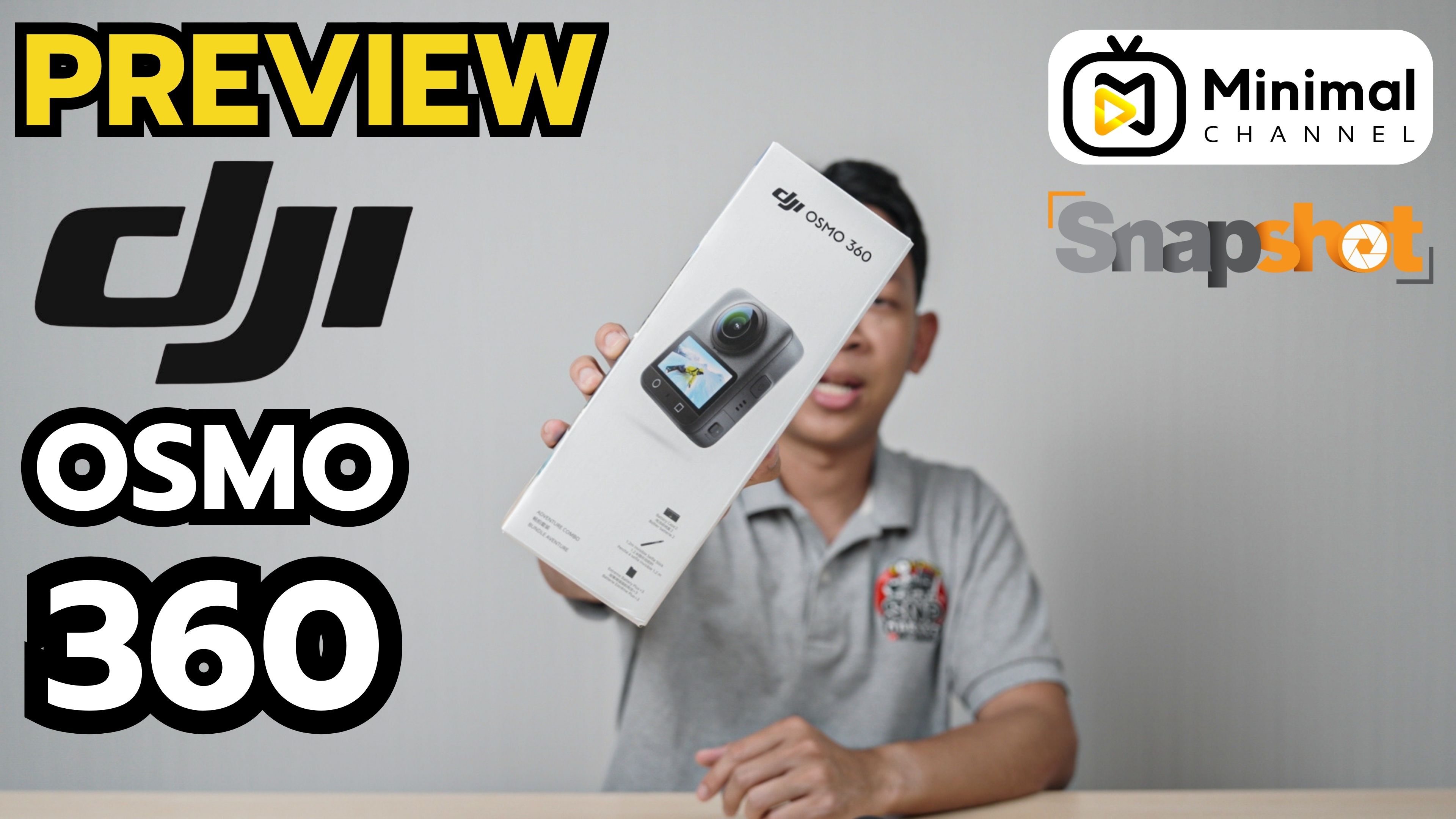 รีวิวแกะกล่อง DJI OSMO 360 | กล้อง 360° 8K กันสั่นเทพ