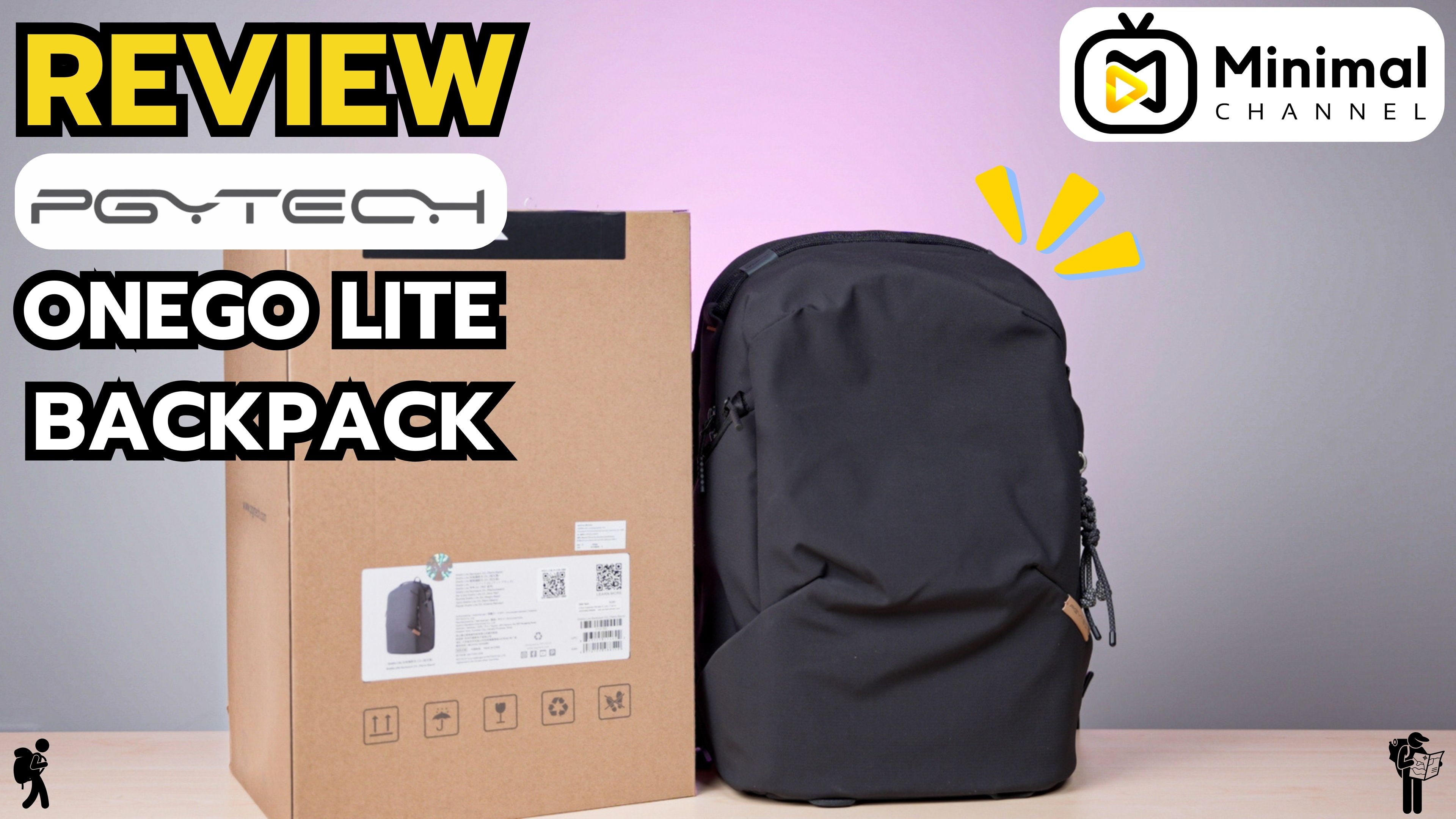 รีวิว PGYTECH OneGo Lite Backpack กระเป๋าใส่กล้อง น้ำหนักเบา